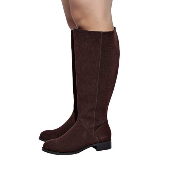 womens wide width knee high boots